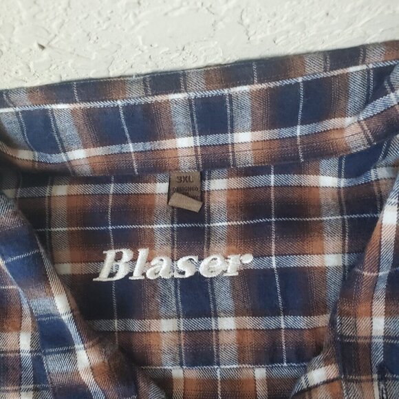 Blaser Outfitters Mens 3X Ben Flannel Shirt - Picture 3 of 8